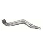 Труба прийомна Audi 80 73-86/Coupe 80-82/VW (01.135 Polmostrow, алюмінійована сталь)