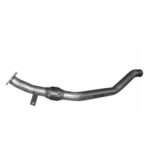 Труба прийомна Audi A4 1.8 (01.48 Polmostrow, алюмінійована сталь)