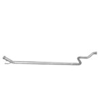 Труба середня Citroen C4 Picasso 1.6 HDi/Peugeot (04.14 Polmostrow, алюмінійована сталь)