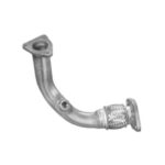 Труба прийомна Fiat Seicento 0.9S/SX (07.286 Polmostrow, алюмінійована сталь)