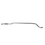 Труба середня Fiat Linea 1.3 JTD (07.38 Polmostrow, алюмінійована сталь)