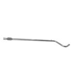 Труба середня Fiat Panda 1.2 (07.45 Polmostrow, алюмінійована сталь)