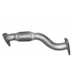 Труба прийомна Fiat Ducato / Citroen Jumper 3.0 HDi 11- (07.69 Polmostrow, алюмінійована сталь)