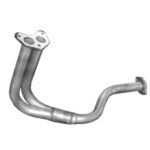 Труба прийомна Ford Fiesta 89-90 1.0/1.1 b/kat (08.430 Polmostrow, алюмінійована сталь)