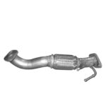 Труба приемная Hyundai Santa Fe 2.2/Crdi (10.33 Polmostrow)