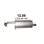 Глушник Mazda 2 07, 07- 1.3, 1.5 (12.09 Polmostrow)