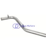 Труба кінцева для Mercedes 207D-410D 80-95 (13.215 Polmostrow, алюмінійована сталь)