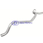 Труба кінцева для Mitsubishi L300 1.6 86-96/ 2.5D 86-96 (14.220 Polmostrow, алюмінійована сталь)