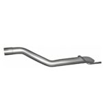 Труба кінцева Opel Astra J 1.4i Turbo (17.109 Polmostrow, алюмінійована сталь)