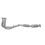 Прийомна труба Opel Vectra B 1.8/2.0 16V 10/95-09/00 (17.283 Polmostrow, алюмінійована сталь)