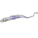 Резонатор для Opel Zafira 1.6i-16V/1.8i-16V kat 99- (Polmostrow 17.536)