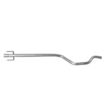 Труба Opel Meriva A 1.7 DTi Turbo Diesel (17.642 Polmostrow, алюмінійована сталь)