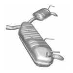 Глушитель Opel Signum 2.0T/2.2direct (17.68 Polmostrow)