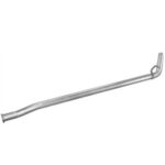 Труба середня Renault Kangoo 1.2 (21.500 Polmostrow, алюмінійована сталь)