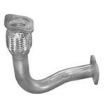 Труба прийомна Renault Megane I 1.9dTi TD hat. classic scenic kombi coupe 96 -10/02 (21.520 Polmostrow, алюмінійована сталь)