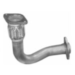 Труба прийомна Renault Megane I 2.0e 95-99 (21.561 Polmostrow, алюмінійована сталь)