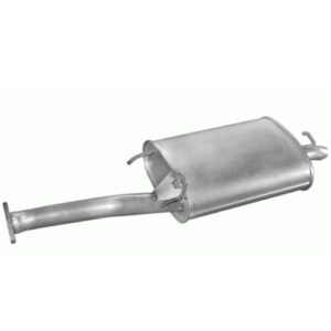 Глушник для Rover 420 2.0 Turbo Diesel 95-99 (22.65 Polmostrow, алюмінійована сталь)