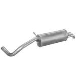 Глушник Skoda Fabia 1.9SDi, 1.9TDi TD combi 02, 00- (24.45 Polmostrow)