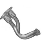 Труба прийомна Seat Alhambra 2.0i 00, VW Sharan 2.0i 00-10 (30.269 Polmostrow, алюмінійована сталь)