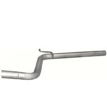 Труба середня VW Caddy III 1.9 TDi 05- (30.288 Polmostrow, алюмінійована сталь)