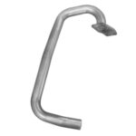 Прийомна труба для VW Transporter 1.6 TD 84-01/88 (30.420 Polmostrow, алюмінійована сталь)