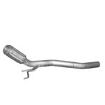 Труба прийомна VW Golf V/Touran, Audi A3 (30.627 Polmostrow, алюмінійована сталь)