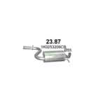 Резонатор Seat Altea/Leon 1.4 Tsi (23.87 Polmostrow)
