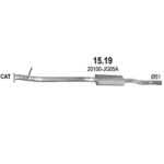 Резонатор Nissan X-Trail 2.0i (15.19 Polmostrow)