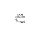 Прийомна труба Kia Carens 1.8i (47.74 Polmostrow)