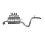 Глушник Hyundai i30 1.4i/1.6i SW (10.83 Polmostrow)