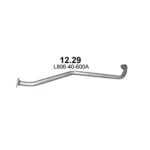 Середня труба для Mazda 6 1.8i (12.29 Polmostrow, алюмінійована сталь)