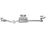 Резонатор Peugeot 301 1.2 12V Citroen C-El (19.34 Polmostrow)