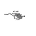 Глушник Audi A4 1.8 (01.46 Polmostrow)
