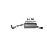 Глушник Audi A1, VW Polo 1.2 TSi (01.40 Polmostrow)
