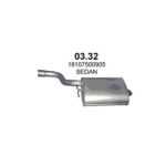 Глушник BMW 520i, 523i, 525i, 528i, 530i (03.32 Polmostrow)
