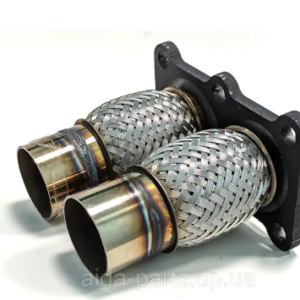 VW445-125 DSG нержавейка фланец с гофрами