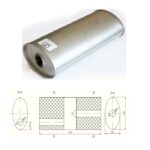 Глушник універсальний плоский  00.03 (Polmostrow)