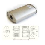 Глушник універсальний плоский 00.08 (Polmostrow)