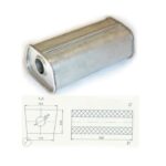 Глушник універсальний плоский 00.09 (Polmostrow)