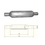 Глушник універсальний круглий 00.18 (Polmostrow)