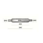 Глушник універсальний круглий (00.244 Polmostrow)