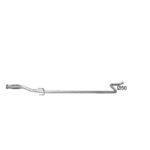 Труба середня Citroen C3 II 1.4 HDi / DS3 (04.95 Polmostrow, алюмінійована сталь)