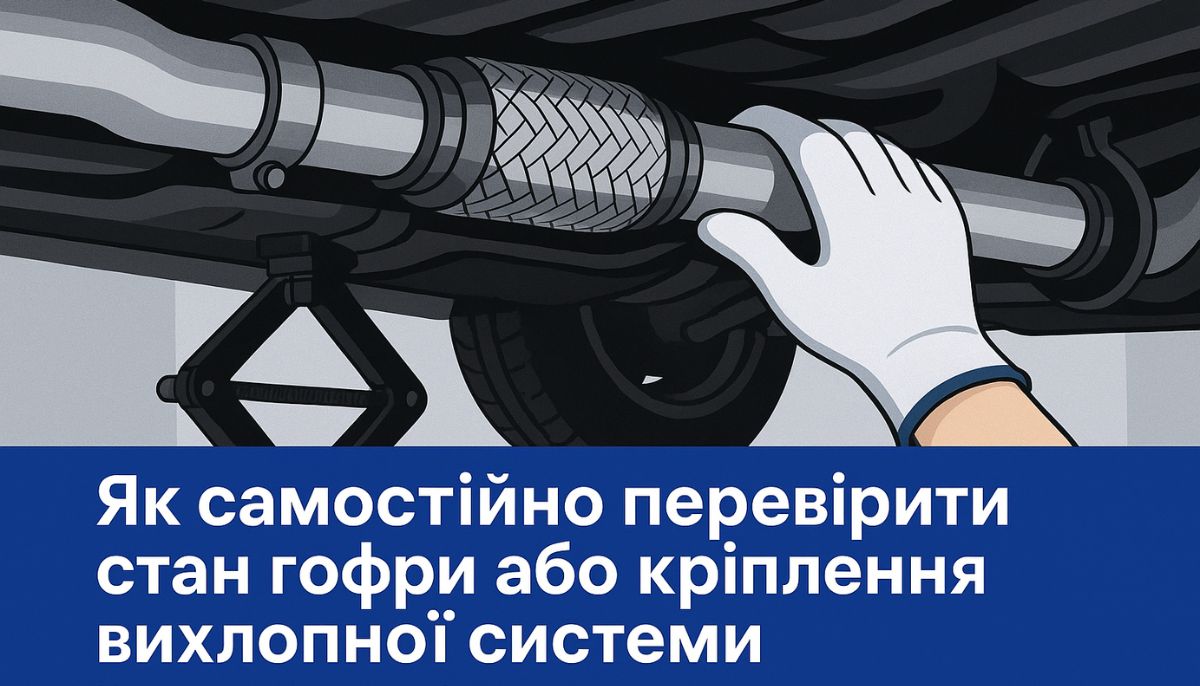 самостійно перевірити стан гофри