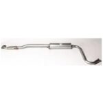 Резонатор Daewoo Sens двигун 1.3S Euro3 (на хомут з гофрою) (286-441),Bosal алюмінізований