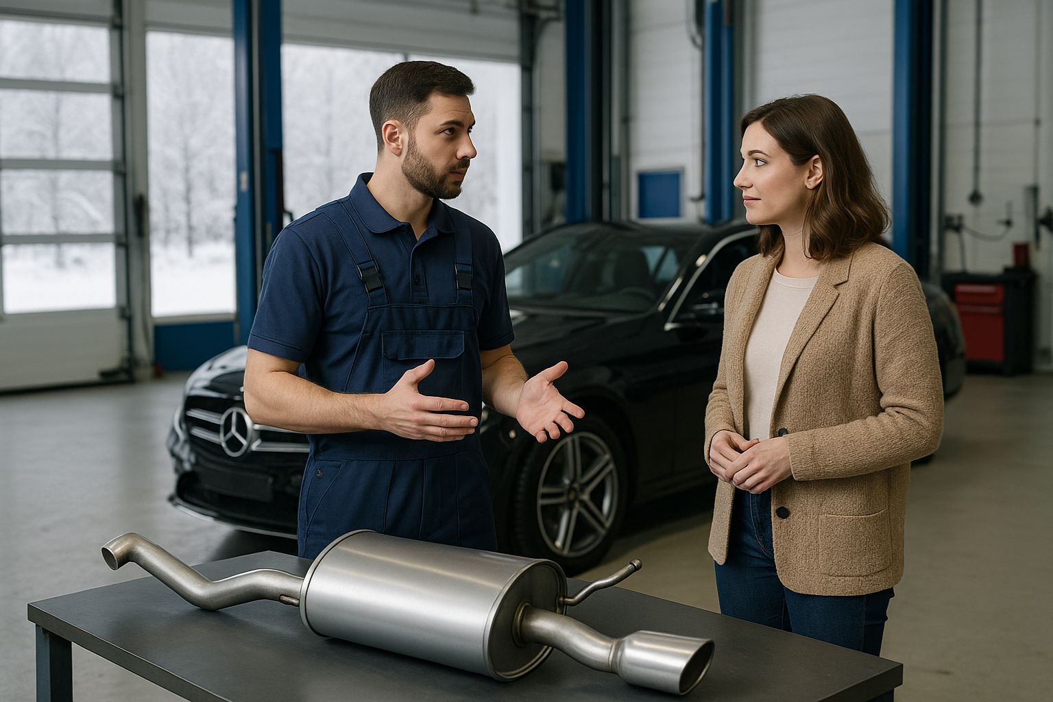 к підготувати вихлопну систему до зими