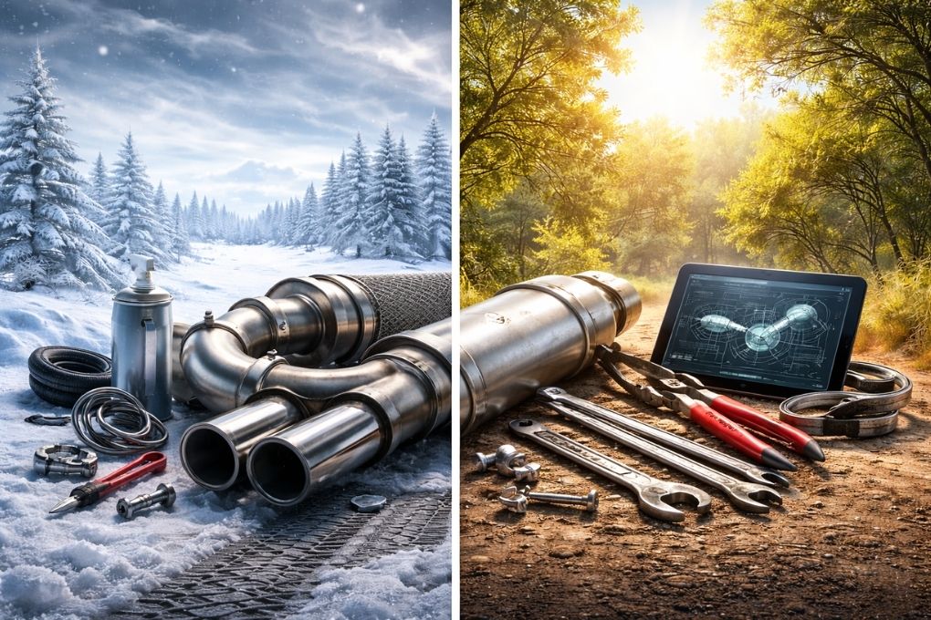 обслуговування вихлопної системи