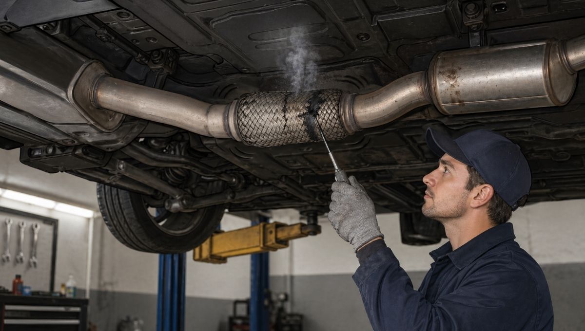 Гофра глушителя